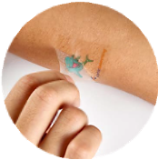 Temporary tattoos