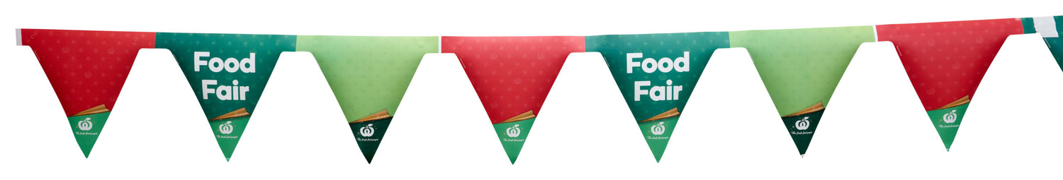 Foxcil Bunting Banner Flags